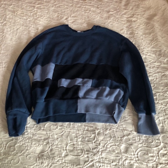 JoyLab Tops - Joy lab patchwork sweater